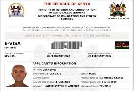 Kenya visa for Nigerians